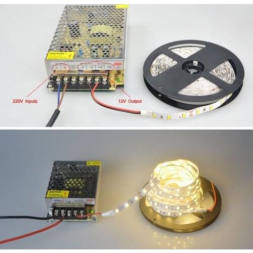 High Quality 12V 15A/ 20A/25A/30A LED Trafo Netzteil Netzadapter Fuer Streifen Stripe Indexbil AC 100-240V Input To DC 12V 25A