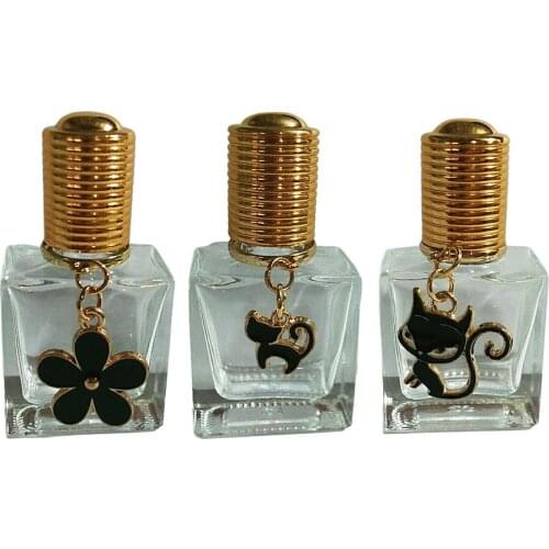 1Pc DIY Travel Essential Oil Roller Bottle Clear Glass Cosmetic Contaners Vials for Essential Oils Perfumes Aromatherapy