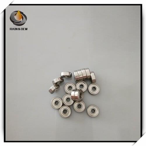 10pcs SMR84 ZZ SMR84ZZ L-840ZZ P5 ABEC7 440C stainless steel deep groove ball bearing 4x8x3 mm miniature bearing