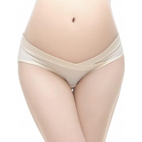 10 pcs Women Clothing Postparto Pregnant Women 's Low-waist Underwear Seamless Soft Care Abdomen Underwear Pregnancy Panties