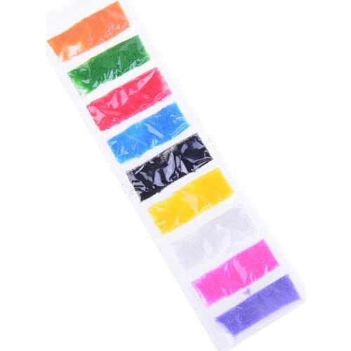 45pcs=5Packs 9 Color Sand Sand Art Kit Sand Painting Drawing Toys Kids DIY Color Sand Painting Art Kindergarten Crafts DIY Toys