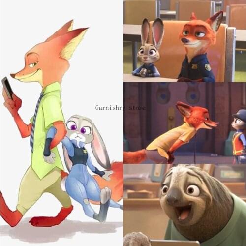 Diamond Painting Disney Zootopia 5D DIY Diamond Mosaic Embroidery Cross Stitch Kits Home Decor Full Square/Round Drill Gift