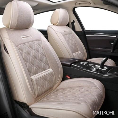 MATIKOHI flax car seat covers for Ford Focus 2 3 Fushion Ranger mondeo Fiesta Edge Explore Kuga fiesta fusion car seats