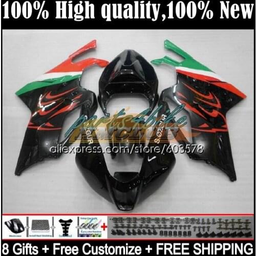 Kit For Aprilia Mille RSV 1000 R RR RSV1000RR 53CL.36 RSV1000R 1000R 2003 2004 2005 2006 RSV1000 03 04 05 06 Fairing Green black