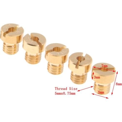 M5x0.75mm Main Injectors Nozzle 115 116 118 120 122 124 125 126 128 130