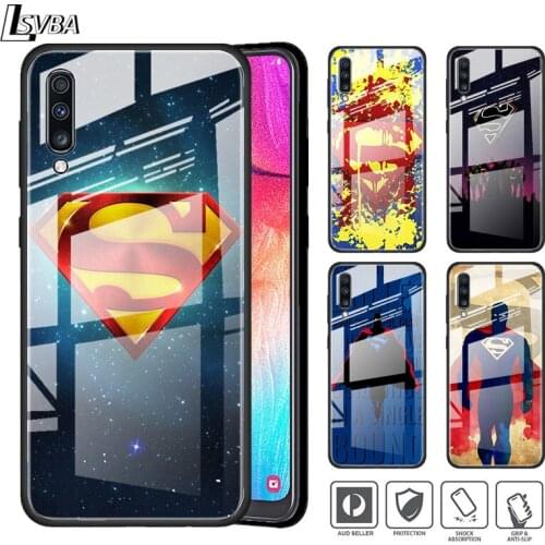 NEW 52 Super Hero Man For Samsung A01 A11 A21S A31 A41 A51 A52 A71 A72 A81 A91 5G Tempered Glass Phone Case