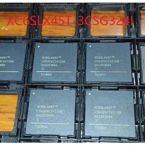 New BGA XC6SLX45T-3CSG324I XC6SLX45T-2FGG484I XC6SLX75T-3FGG676C XC6SLX100-2CSG484I XC6SLX100T-3FGG676I