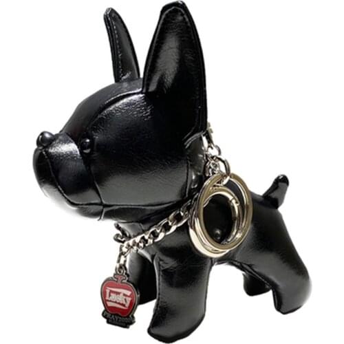 Car key chain hang bag dolls backpack hang act the role of sweet lovers pitbull cortex dog fights to hang
