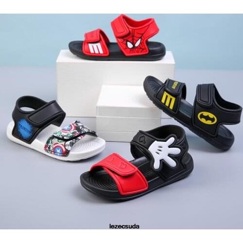 2020 Kids Girls Sandals Summer New Non-slip Beach Shoes Open Childrens Sandals Wild Boys Student Childrens Shoes