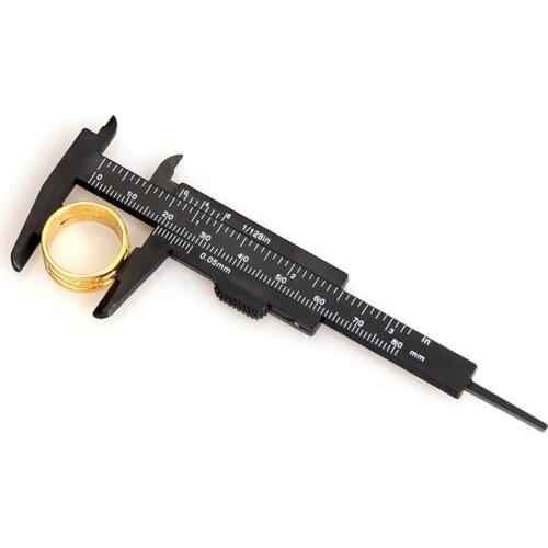 80mm Double Scale Vernier Caliper Measure Ruler Tool Woodworking Gadget Depth Measurement Gauging Survey for Jewelry