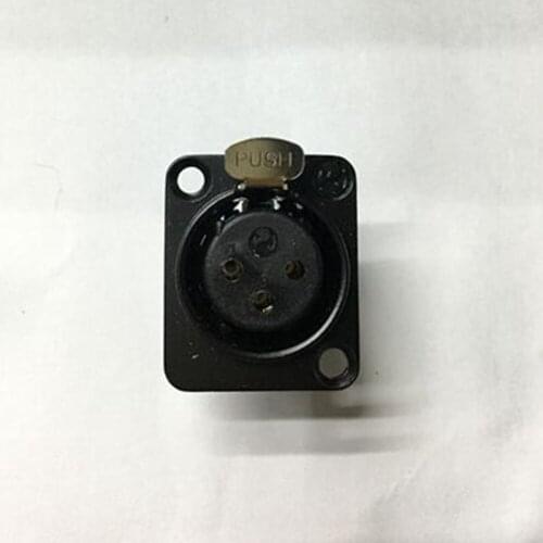 YS145BG 3P flange RCA Connector ,Gold Plated RCA Female plug JackFEMALE AUDIO VIDEO new and original