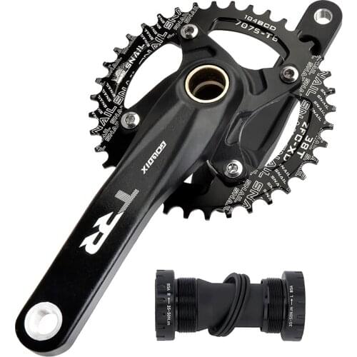 Mtb Crankset 170mm/175mm Wide Narrow Tooth Sprocket Bicycle Chainring for SRAM/SHIMANO Deore Bike Crankset Bike Parts