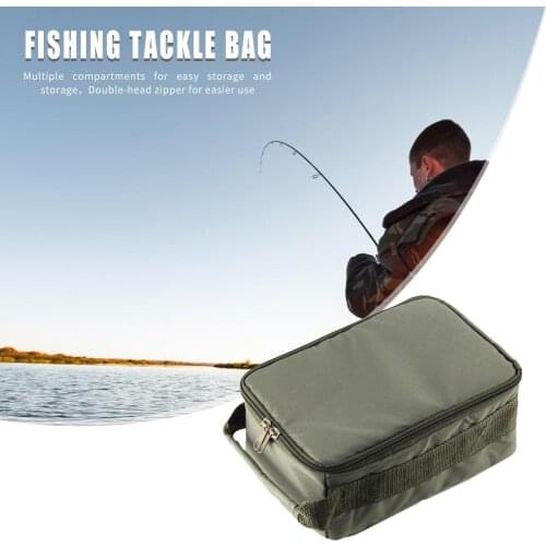 1pc Adjustable Outdoor Fishing Bag Safety and Reliability Line Reel Lure Hook Pack Multifunctional Toolbag 250x170x100mm