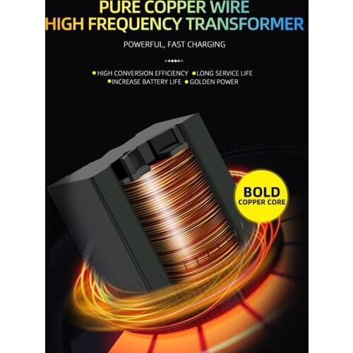 6-120Ah Motorcycle Repair Charger Portable 12V7 Segment Multi-battery Lead-acid Battery Charger Car 7-stage Automatic Charging