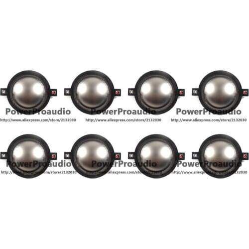 8pcs Replacement diaphragm for B&C DE600 DE610 DE620 8Ohm Driver horn CCAR Flat Wire