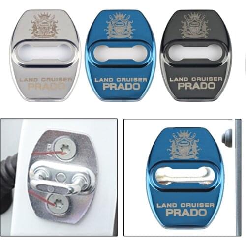 Car Door Lock Protective Cover For Toyota RAV4 2013 2014 C-HR CHR Prado Corolla Accossories Car Styling