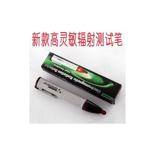 Electromagnetic radiation detector, household pen radiation tester