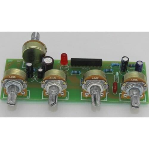 DIY Mono Four-way Mixer Mixing Board Microphone Mixing Circuit Board