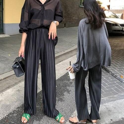 GaoDingLan Women's Straight Trousers