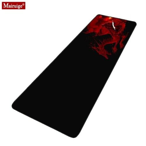 Gaming MousePad 90x40cm/80x30cm Black and Red Mouse Pad XXL Gamer Desk Mat Computer PC Large Keyboard Pad for Laptop Table Pads