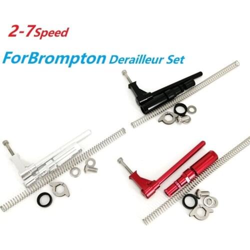 Litepro For Brompton 2-7 Speed Derailleur Set Chain Pusher Spring Internal Shifting Upgrade Conversion Outer Derailleurs Part