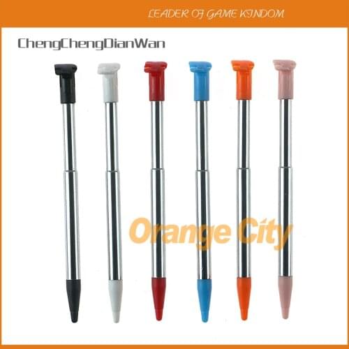Mteal Plastic Retractable Stylus Pen Screen Touch Pen For Nintendo New 2DSXL 2DSLL NEW 2DS XL LL Game Console ChengChengDianWan