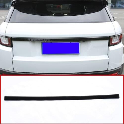 For Land rover Range Rover Evoque 2012-2017 ABS Chrome Rear Trunk Lid Trim Car-Styling