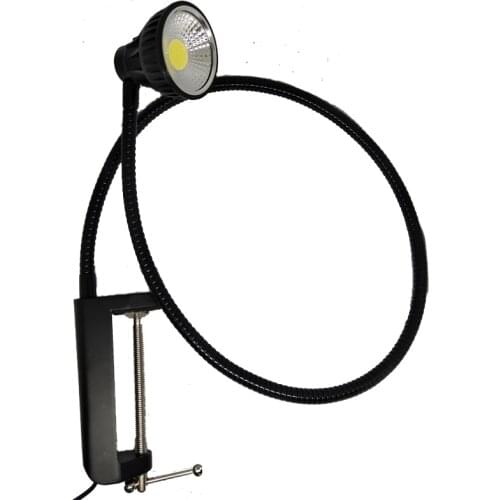 110V/220V 10W Big Clamp Led Gooseneck Desk Lamp