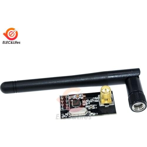 NRF24L01+PA+LNA 2.4GHz SMA Antenna Wireless Transmitter module Kit Microcontroller for Arduino