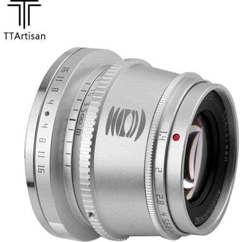TTArtisan 35mm F1.4 APS-C Manual Focus Mirrorless Camera Lens for Sony-E/Fuji-FX/Canon-M/M43 Mount Mirrorless Camera