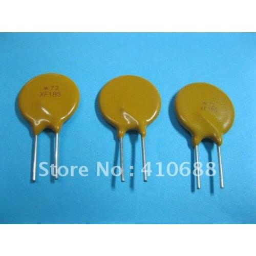 Radial Leaded PPTC Resettable Fuse 72V 1.85A XF185 PolySwitch New Hot Sale HIGH Quality 500 Pcs Per Lot