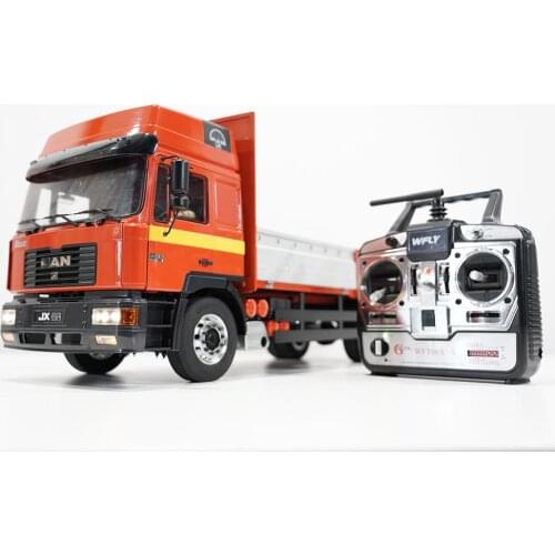 Metal Open Door 1/14 Scale Trailer 4x2 MAN F2000 Tractor Truck Kits or Ready to Run