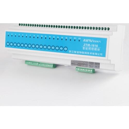 Intelligent Lighting Control System Lighting Module Touch Panel Time Control 16 Channels 16A Home Wireless Programmable