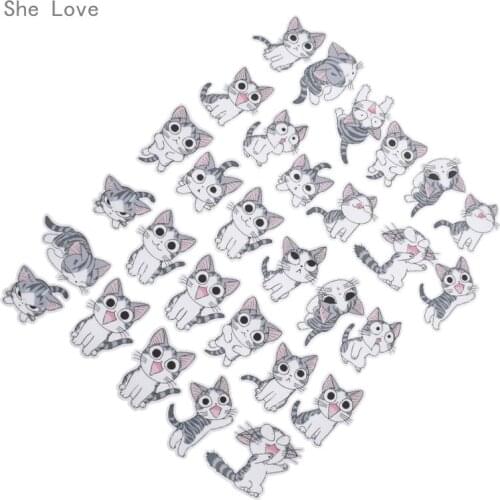 Chzimade Cute Self-made Cartoon Sweet Cat DIY Waterproof Stickers Scrapbooking Diary Decor Face Photo Craft