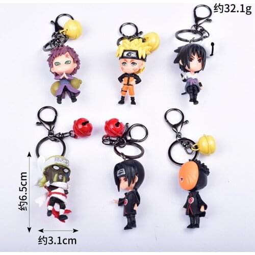 Naruto Action Figure Toys 12 Styles Q style Zabuza Haku Kakashi Sasuke Naruto Sakura PVC Model Doll Collection Kids Toy 1PCS/lot