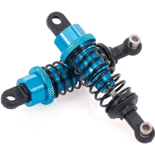 2pcs 1:18 WLtoys 1/18 A959 A979 A969 A959B A979B A969B RC Car Metal Shock Absorber Damper 63mm RC Car Spare Parts