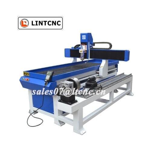 Hot Sale 4 Axis Mini CNC Router 6090 6012 6015 Engraving Machine 3D with Side Rotary for Wood Metal