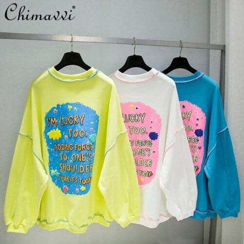 Chimavvi Women's Sweatshirts With Inscriptions