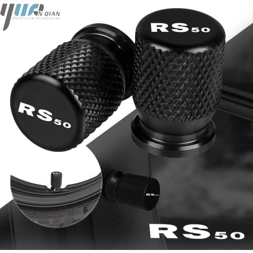 For APRILIA RS50 RS 50 1999-2005 2004 All Years Motorcycle Accessorie Wheel Tire Valve Stem Caps CNC Aluminum Airtight Covers