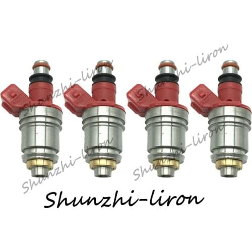 4pcs Fuel Injector Nozzle For Nissan Patrol Y60 Y61 Pickup D21 90-94 2.4L 1990-1994 OEM:16600-86G01 16600-86G00 JS21-1