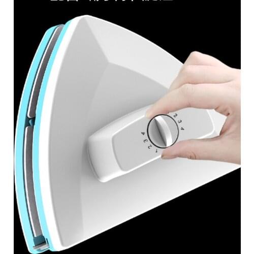 TT Glass Wiper Artifact Household Wipes Window Double-Layer Three-Layer Thick Strong Magnetic Cleaning Tool Double-SidedScraping