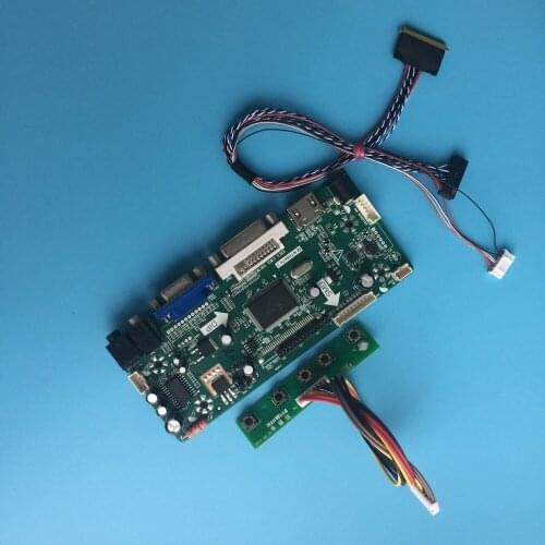 Kit for LP140wd1 Monitor 1600x900 68676 14" Panel 40pins Screen Controller board LED DIY HDMI LCD VGA DVI LVDS