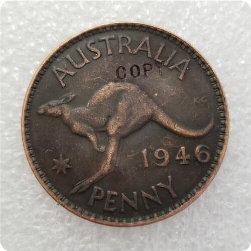 COPY REPLICA 1946 AUSTRALIAN PENNY
