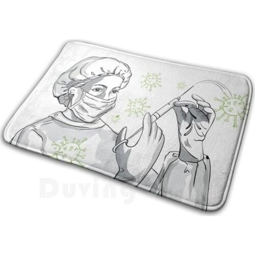 Health Day Mat Rug Carpet Anti-Slip Floor Mats Bedroom Health Day Nurse Medicine Anatomy Nursing College Funny Greys Greys