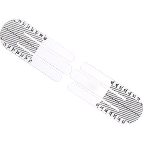 1 Pair Optical PH Ruler Pupil Height Meter Optometry PH Test Eye Ophthalmic Tool