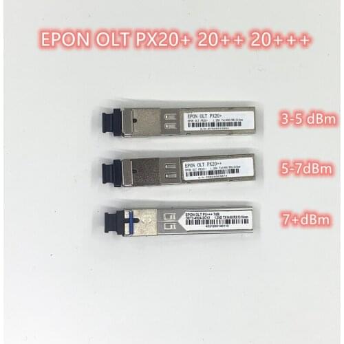 Epon Sc Olt Optische Transceiver PX20+ PX20++ Px20+++ OLT SFP OLT1.25G 1490/1310nm 3-7dBm Sc Olt Ftth Solutionmodule For A