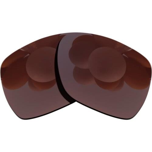 Polarized Sunglasses Replacement Lenses for-Deviation Frame - Brown