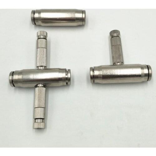 High pressure atomizing system pipe joint,9.52mm water pipe connector, tee connector,pipe fitting,misting nozzle connector