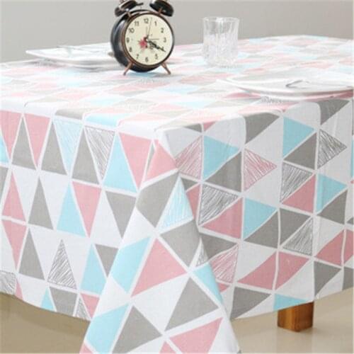Nordic Cotton Linen Table Cloth Square Rectangle Coffee Tea Table Cover Mantel Home Textile Decoration Toalha De Mesa
