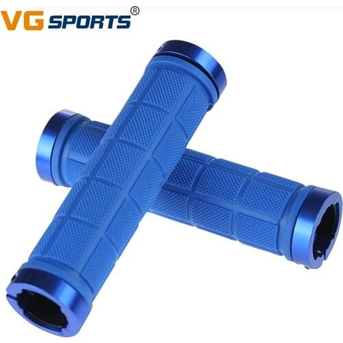 Bicycle Grips Mountain Bike Grips BMX Road Bike Handlebar Lock Antiskid Rubber MTB Ultralight 140g/pair 133mm 22mm